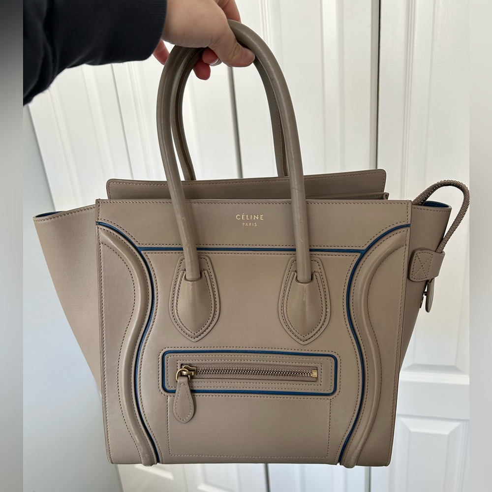 Celine mini luggage phantom bag